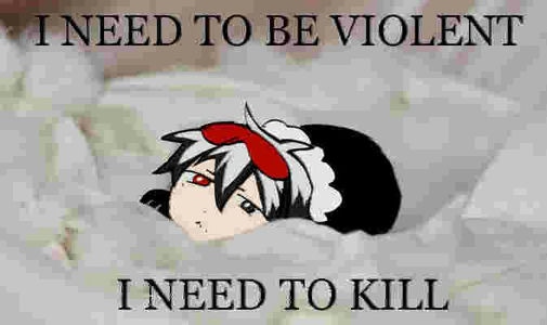 Cole needs to be violent.